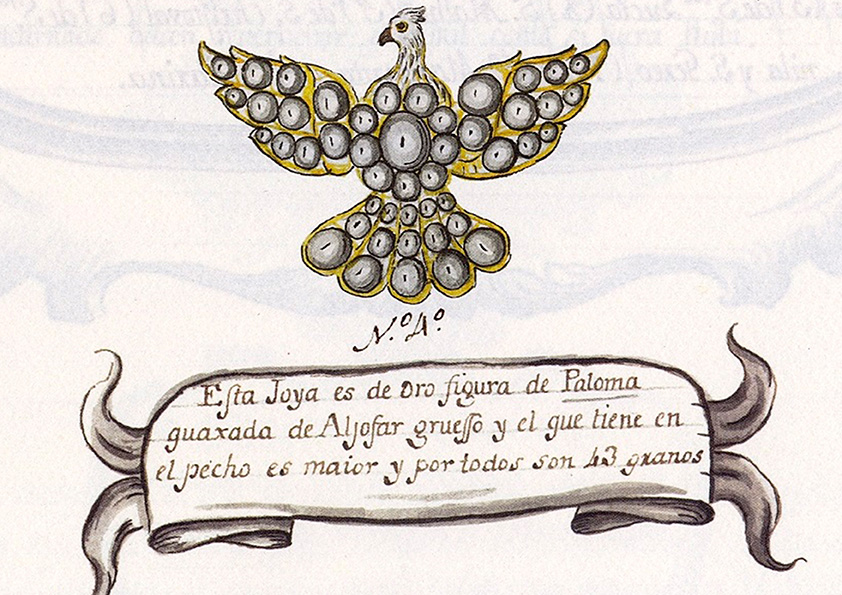 De Amadeo de Saboya a Beatriz Ximénez Cerdán: el pinjante relicario del Espíritu Santo al Tesoro de la Virgen del Pilar por la condesa de Contamina y marquesa de Bárboles (1695)