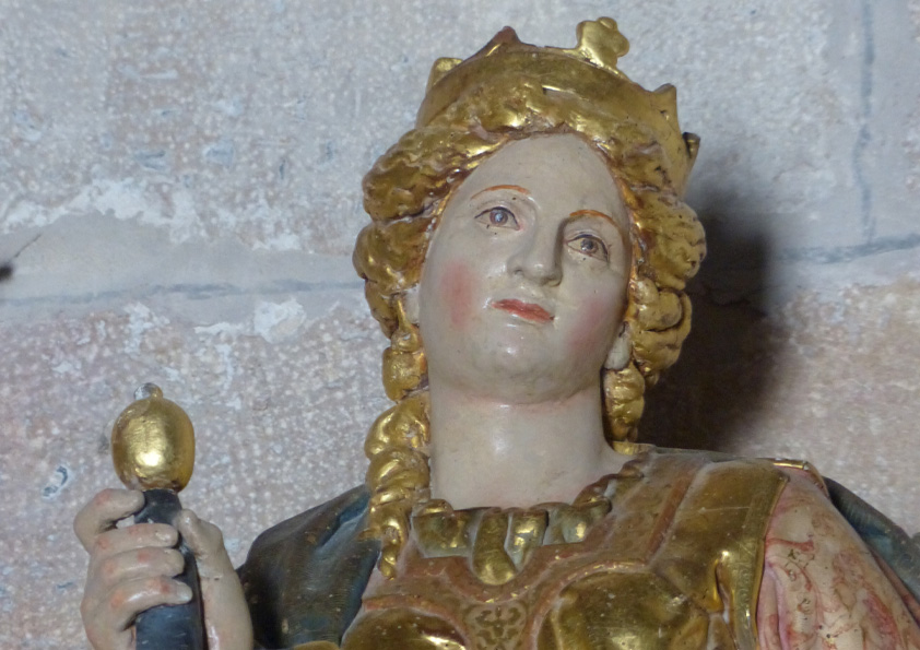 Una nueva obra de la mano de Juan de Anchieta en Navarra. La talla de santa Catalina de Azcona